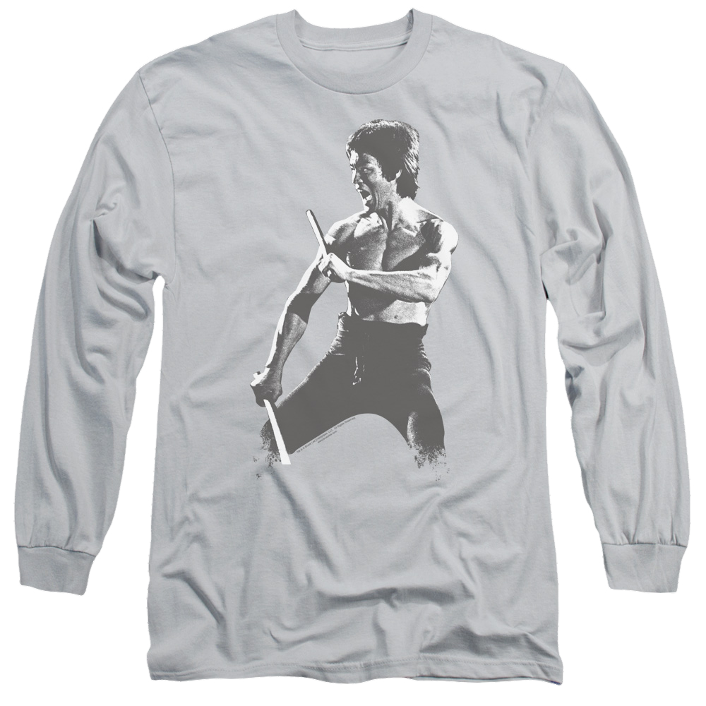 Bruce Lee Chinese Characters - Men's Long Sleeve T-Shirt Men's Long Sleeve T-Shirt Bruce Lee   