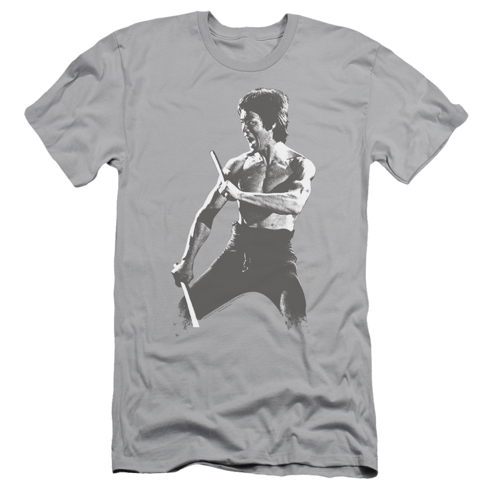 Bruce Lee Chinese Characters - Men's Slim Fit T-Shirt Men's Slim Fit T-Shirt Bruce Lee   