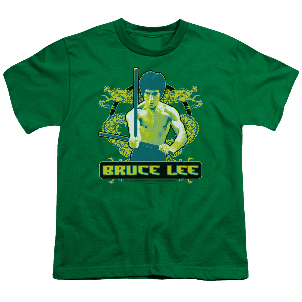 Bruce Lee Double Dragons - Youth T-Shirt (Ages 8-12) Youth T-Shirt (Ages 8-12) Bruce Lee   