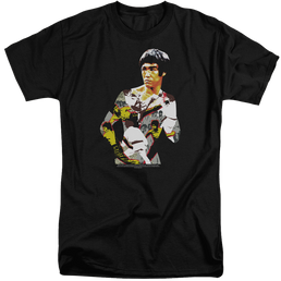 Bruce Lee Body Of Action - Men's Tall Fit T-Shirt Men's Tall Fit T-Shirt Bruce Lee   