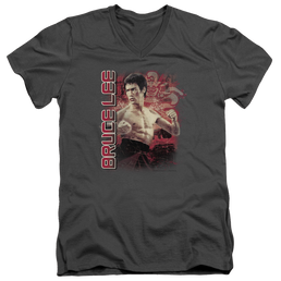Bruce Lee Fury - Men's V-Neck T-Shirt Men's V-Neck T-Shirt Bruce Lee   