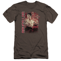 Bruce Lee Fury - Men's Premium Slim Fit T-Shirt Men's Premium Slim Fit T-Shirt Bruce Lee   