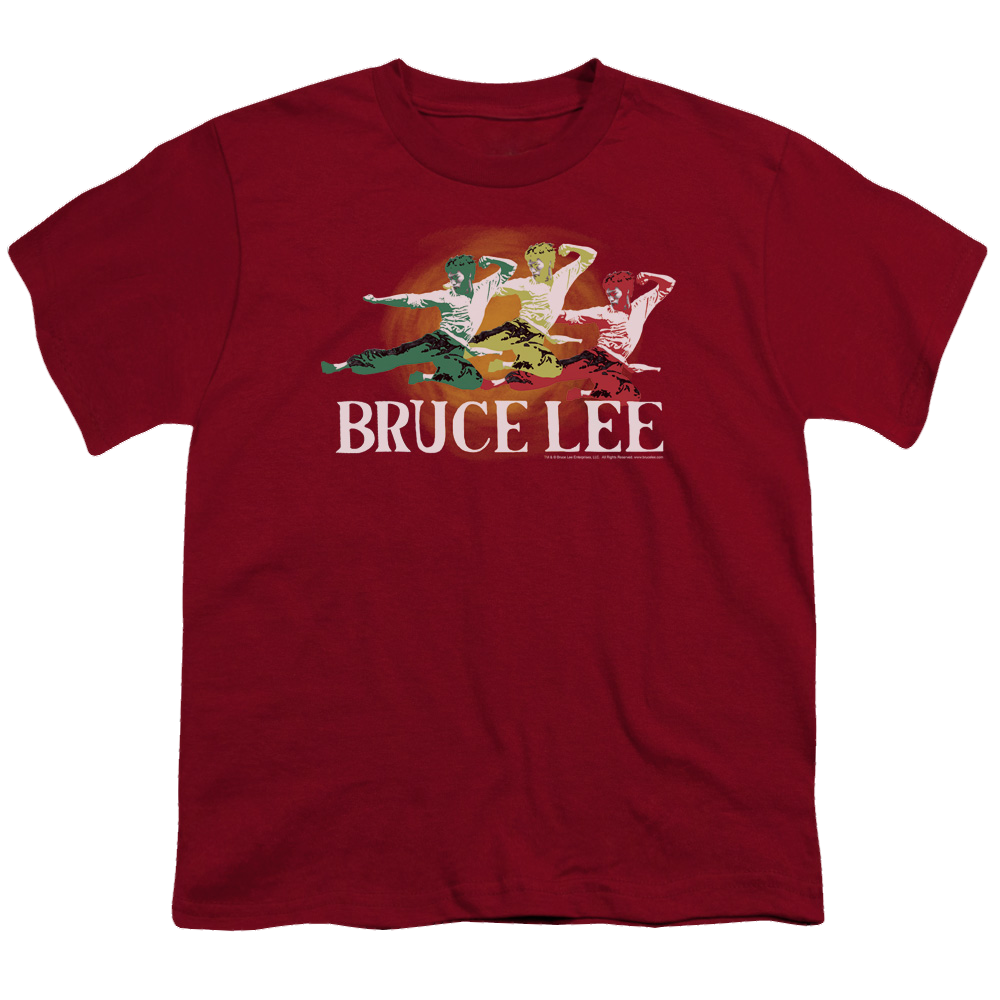 Bruce Lee Tri Color - Youth T-Shirt (Ages 8-12) Youth T-Shirt (Ages 8-12) Bruce Lee   