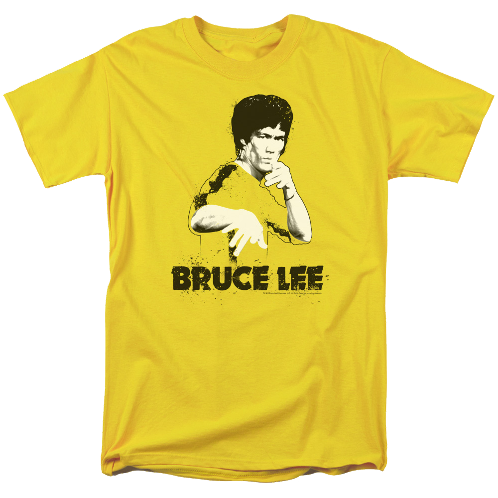 Bruce Lee Suit Splatter - Men's Regular Fit T-Shirt Men's Regular Fit T-Shirt Bruce Lee   