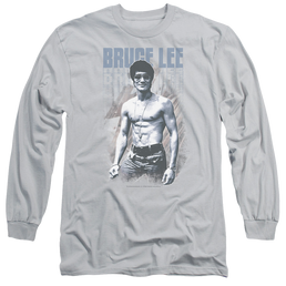 Bruce Lee Blue Jean Lee - Men's Long Sleeve T-Shirt Men's Long Sleeve T-Shirt Bruce Lee   