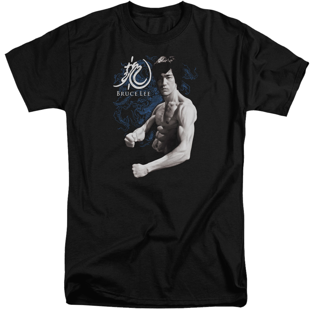 Bruce Lee Dragon Stance - Men's Tall Fit T-Shirt Men's Tall Fit T-Shirt Bruce Lee   