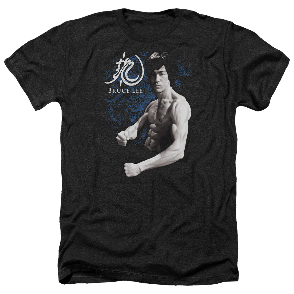 Bruce Lee Dragon Stance - Men's Heather T-Shirt Men's Heather T-Shirt Bruce Lee   