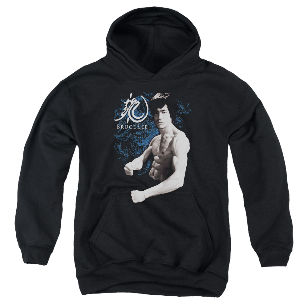 Bruce Lee Dragon Stance - Youth Hoodie (Ages 8-12) Youth Hoodie (Ages 8-12) Bruce Lee   