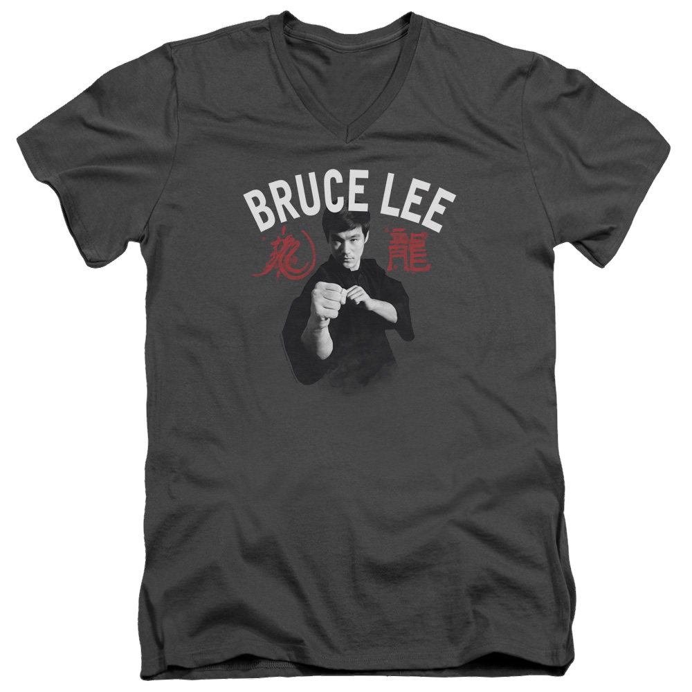 Bruce Lee Ready - Men's V-Neck T-Shirt Men's V-Neck T-Shirt Bruce Lee   