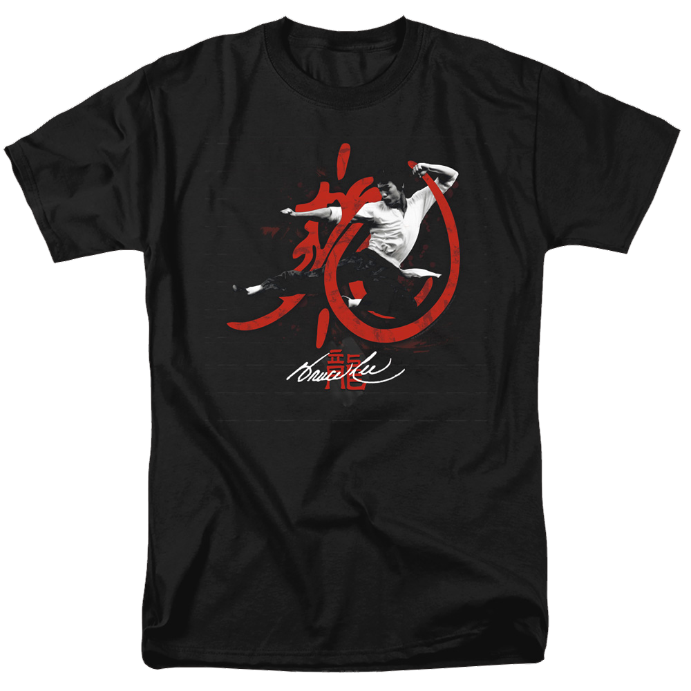 Bruce Lee High Flying - Men's Regular Fit T-Shirt Men's Regular Fit T-Shirt Bruce Lee   