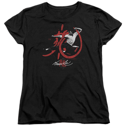 Bruce Lee High Flying - Women's T-Shirt Women's T-Shirt Bruce Lee   