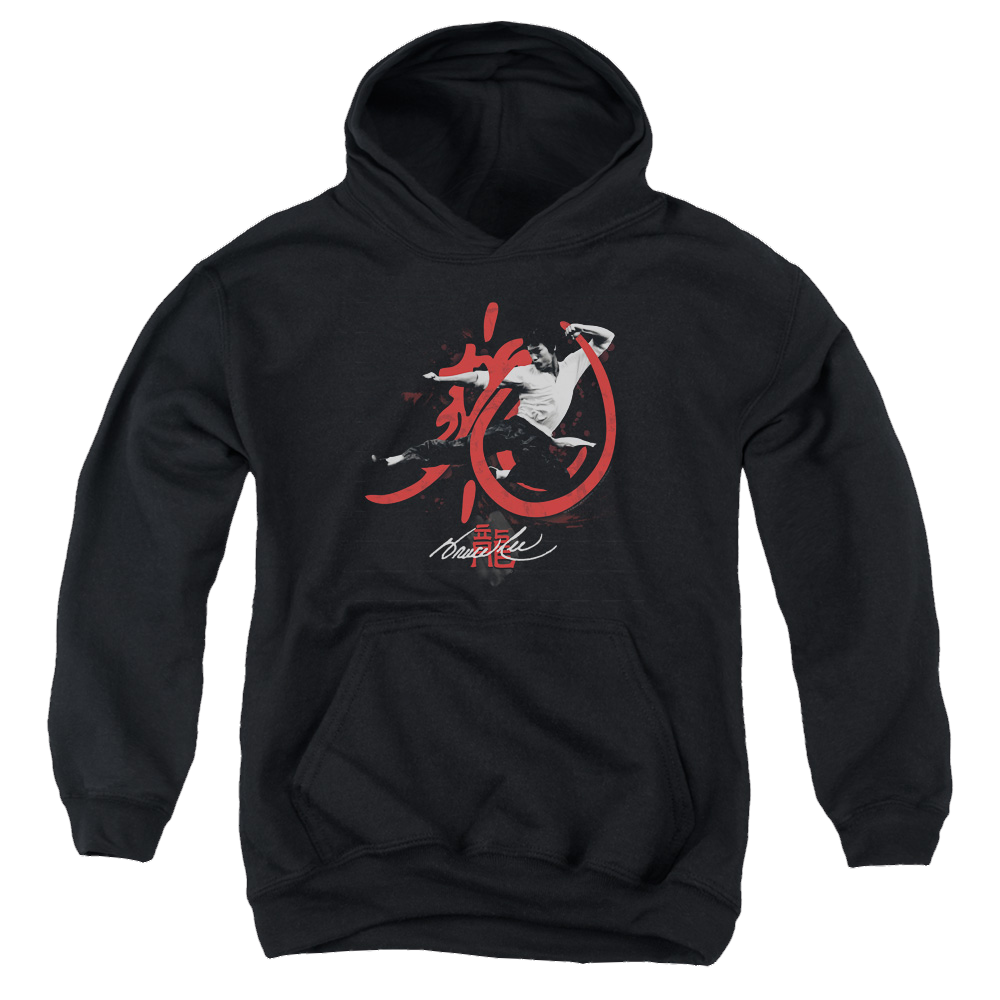Bruce Lee High Flying - Youth Hoodie (Ages 8-12) Youth Hoodie (Ages 8-12) Bruce Lee   