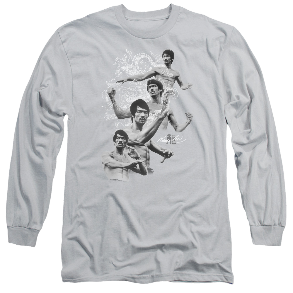 Bruce Lee In Motion - Men's Long Sleeve T-Shirt Men's Long Sleeve T-Shirt Bruce Lee   