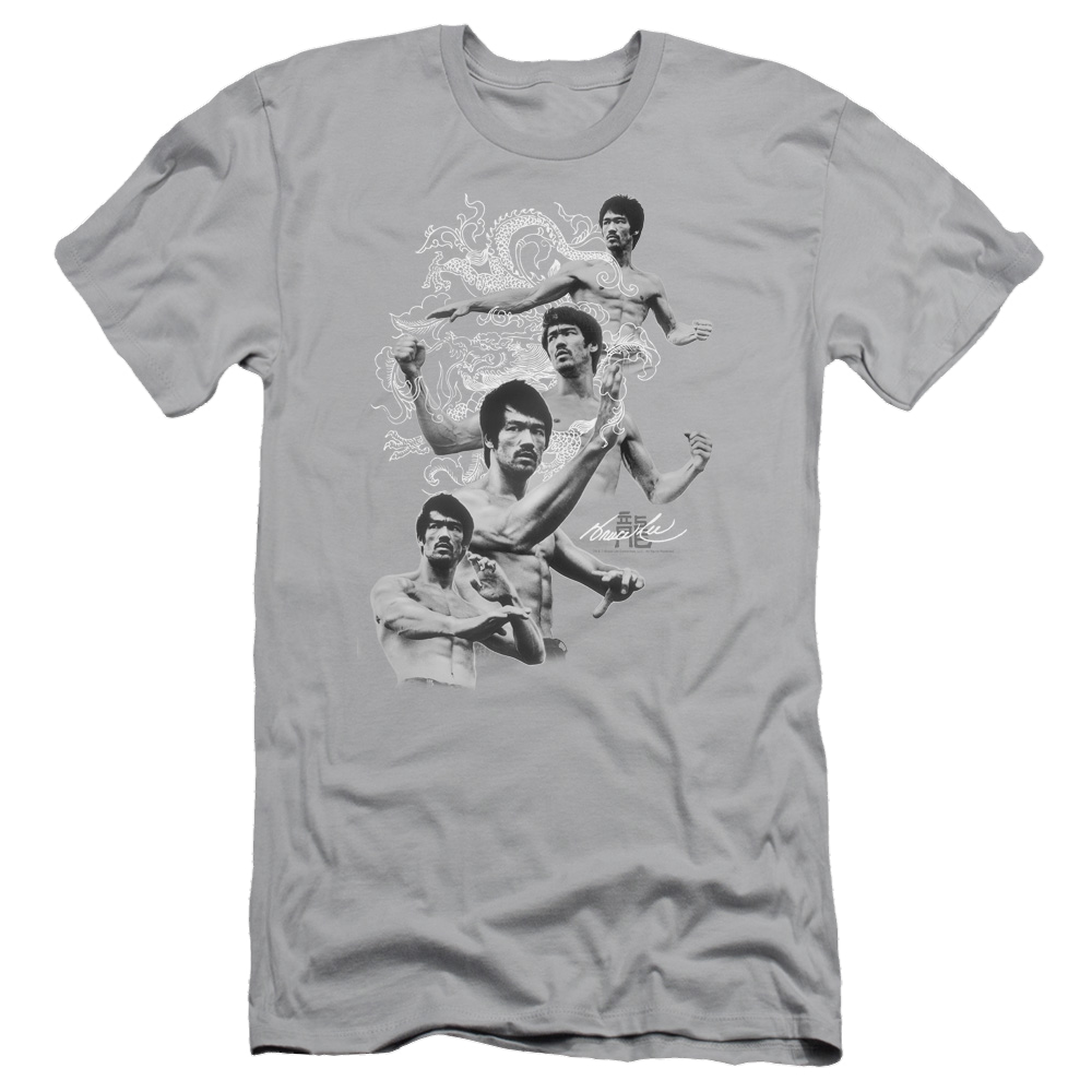 Bruce Lee In Motion - Men's Slim Fit T-Shirt Men's Slim Fit T-Shirt Bruce Lee   