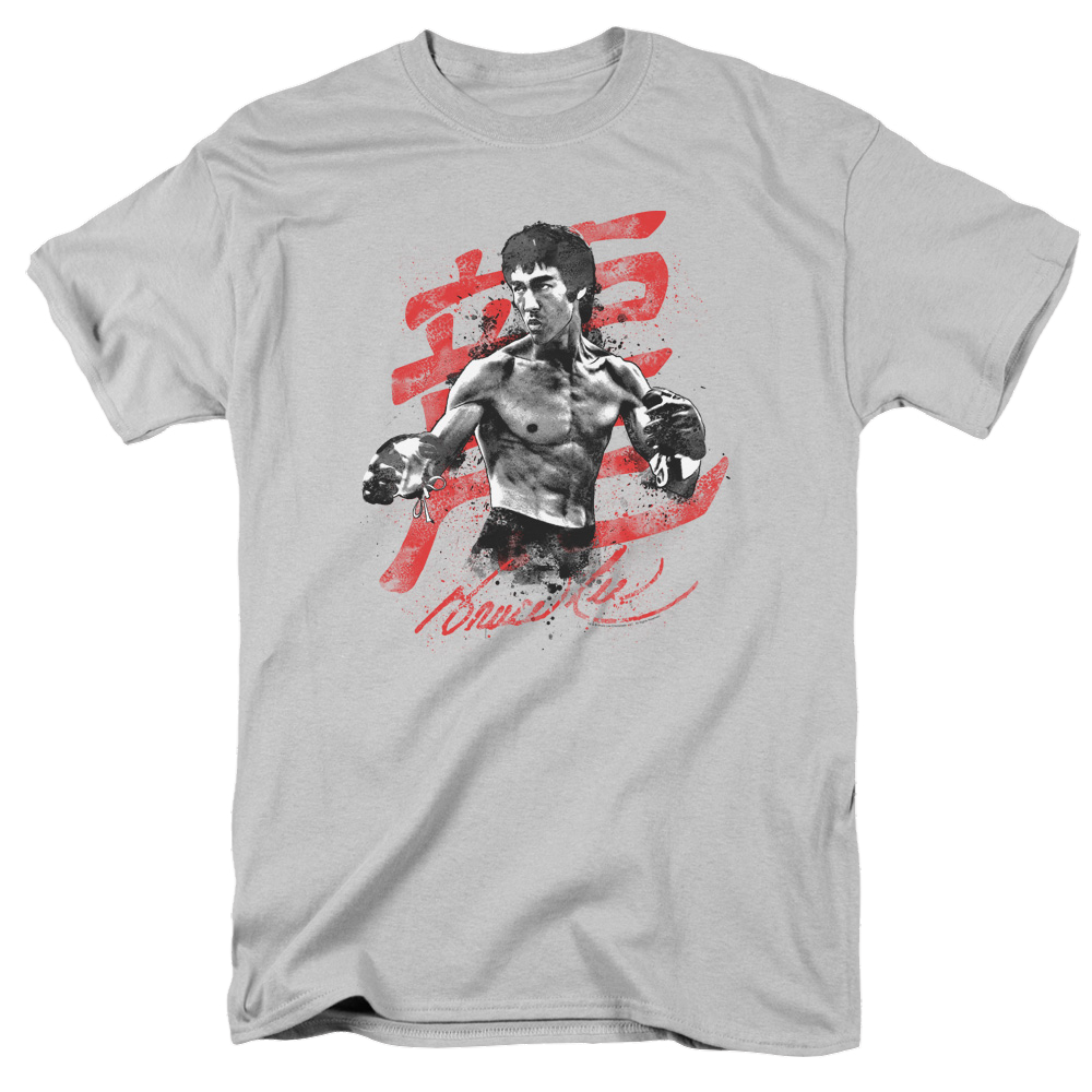 Bruce Lee Ink Splatter - Men's Regular Fit T-Shirt Men's Regular Fit T-Shirt Bruce Lee   