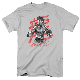 Bruce Lee Ink Splatter - Men's Regular Fit T-Shirt Men's Regular Fit T-Shirt Bruce Lee   