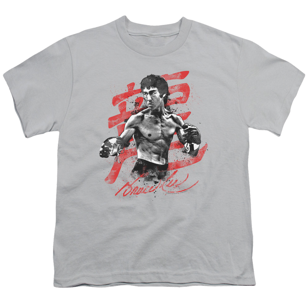 Bruce Lee Ink Splatter - Youth T-Shirt (Ages 8-12) Youth T-Shirt (Ages 8-12) Bruce Lee   