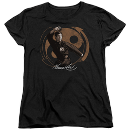 Bruce Lee Jeet Kun Do Pose - Women's T-Shirt Women's T-Shirt Bruce Lee   