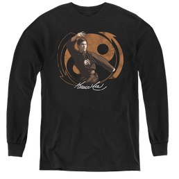 Bruce Lee Jeet Kun Do Puse - Youth Long Sleeve T-Shirt Youth Long Sleeve T-Shirt Bruce Lee   