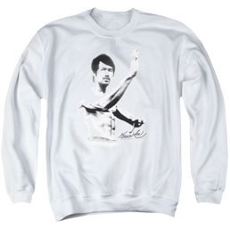 Bruce Lee Serenity - Men's Crewneck Sweatshirt Men's Crewneck Sweatshirt Bruce Lee   