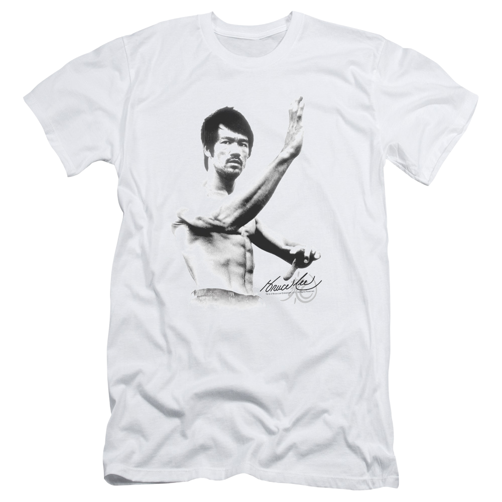 Bruce Lee Serenity - Men's Slim Fit T-Shirt Men's Slim Fit T-Shirt Bruce Lee   