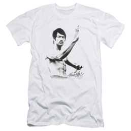 Bruce Lee Serenity - Men's Slim Fit T-Shirt Men's Slim Fit T-Shirt Bruce Lee   