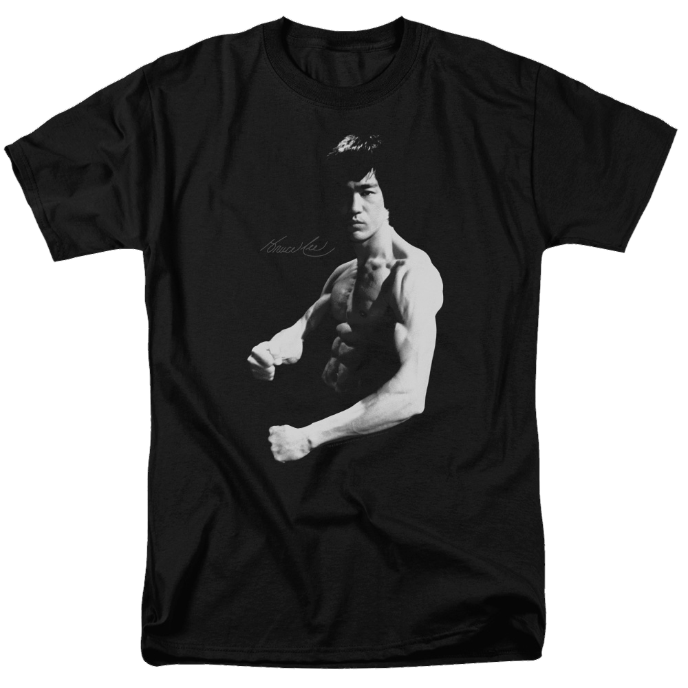Bruce Lee Stance - Men's Regular Fit T-Shirt Men's Regular Fit T-Shirt Bruce Lee   
