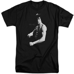 Bruce Lee Stance - Men's Tall Fit T-Shirt Men's Tall Fit T-Shirt Bruce Lee   