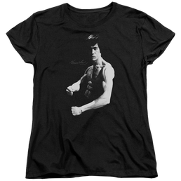 Bruce Lee Stance - Women's T-Shirt Women's T-Shirt Bruce Lee   