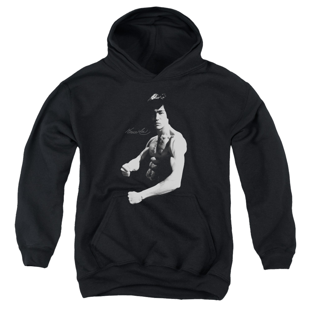 Bruce Lee Stance - Youth Hoodie (Ages 8-12) Youth Hoodie (Ages 8-12) Bruce Lee   