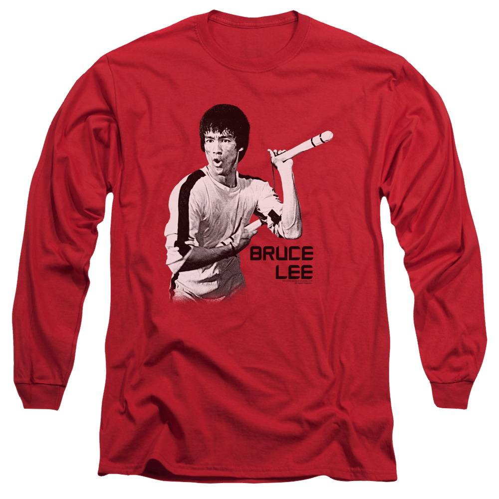 Bruce Lee Nunchucks - Men's Long Sleeve T-Shirt Men's Long Sleeve T-Shirt Bruce Lee   