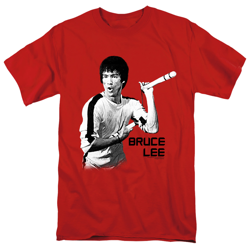 Bruce Lee Nunchucks - Men's Regular Fit T-Shirt Men's Regular Fit T-Shirt Bruce Lee   