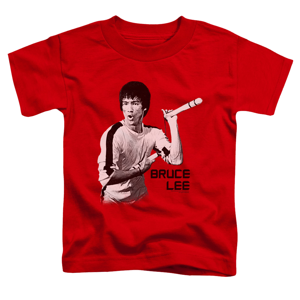 Bruce Lee Nunchucks - Kid's T-Shirt (Ages 4-7) Kid's T-Shirt (Ages 4-7) Bruce Lee   