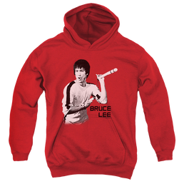 Bruce Lee Nunchucks - Youth Hoodie (Ages 8-12) Youth Hoodie (Ages 8-12) Bruce Lee   
