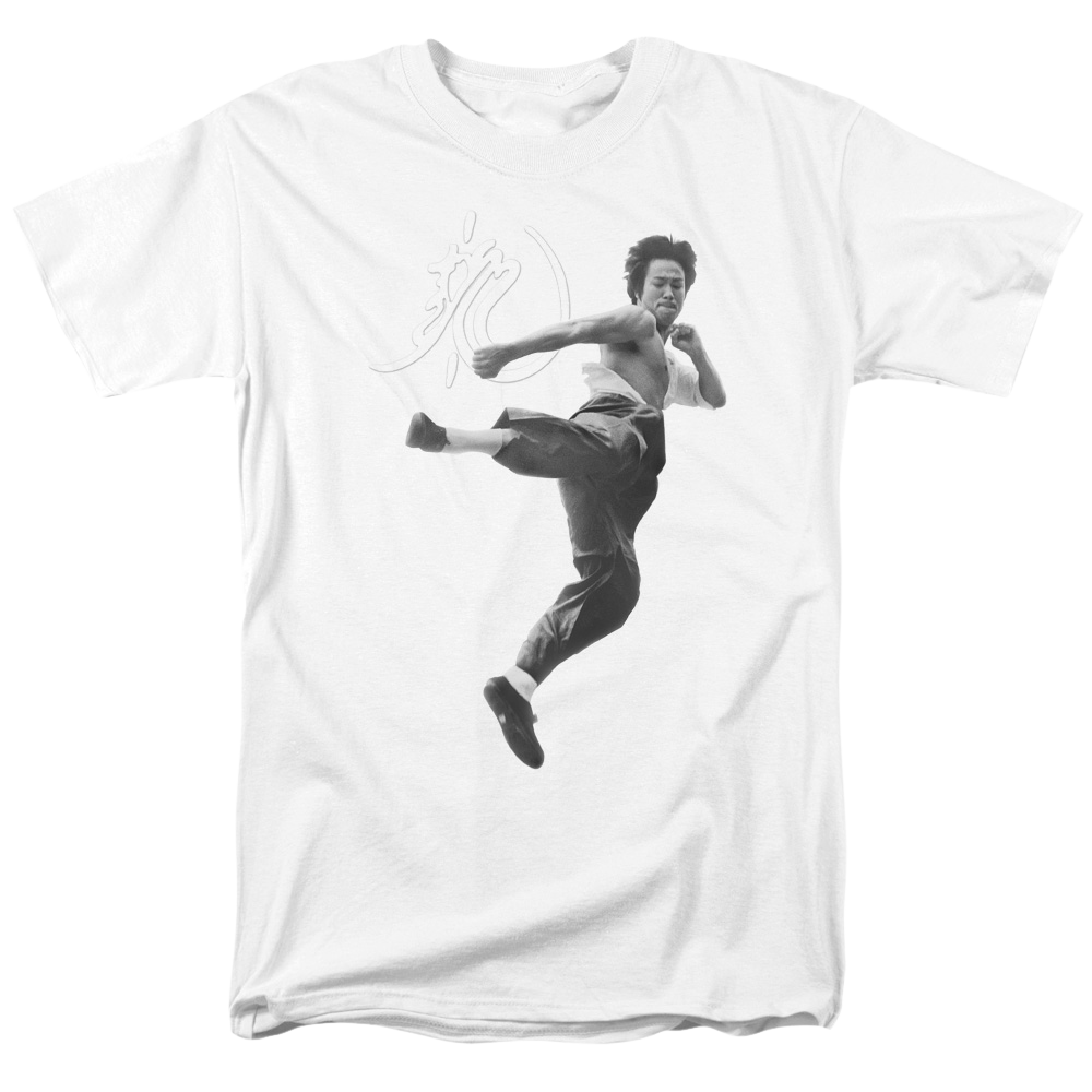 Bruce Lee Flying Kick - Men's Regular Fit T-Shirt Men's Regular Fit T-Shirt Bruce Lee   