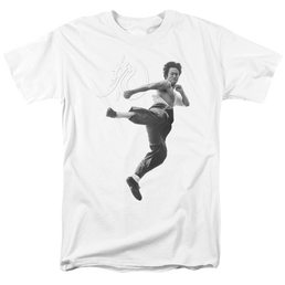 Bruce Lee Flying Kick - Men's Regular Fit T-Shirt Men's Regular Fit T-Shirt Bruce Lee   