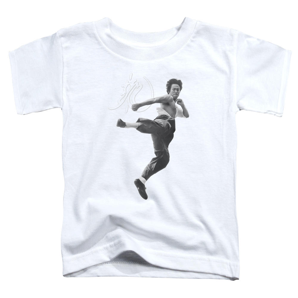 Bruce Lee Flying Kick - Kid's T-Shirt (Ages 4-7) Kid's T-Shirt (Ages 4-7) Bruce Lee   