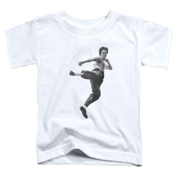 Bruce Lee Flying Kick - Kid's T-Shirt (Ages 4-7) Kid's T-Shirt (Ages 4-7) Bruce Lee   