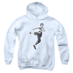 Bruce Lee Flying Kick - Youth Hoodie (Ages 8-12) Youth Hoodie (Ages 8-12) Bruce Lee   