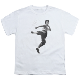 Bruce Lee Flying Kick - Youth T-Shirt (Ages 8-12) Youth T-Shirt (Ages 8-12) Bruce Lee   