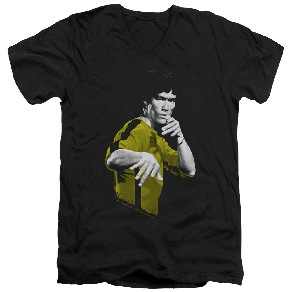 Bruce Lee Suit Of Death - Men's V-Neck T-Shirt Men's V-Neck T-Shirt Bruce Lee   