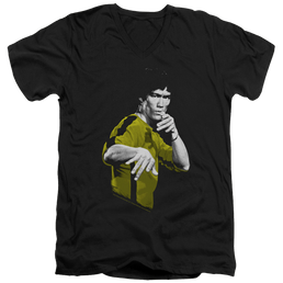 Bruce Lee Suit Of Death - Men's V-Neck T-Shirt Men's V-Neck T-Shirt Bruce Lee   