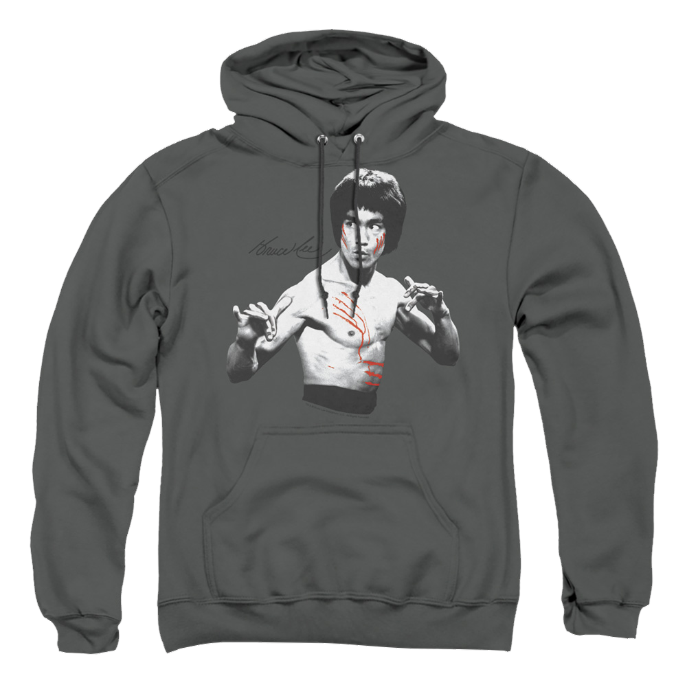 Bruce Lee Final Confrontation - Pullover Hoodie Pullover Hoodie Bruce Lee   