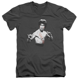 Bruce Lee Final Confrontation - Men's V-Neck T-Shirt Men's V-Neck T-Shirt Bruce Lee   