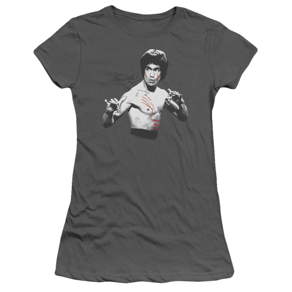 Bruce Lee Final Confrontation - Juniors T-Shirt Juniors T-Shirt Bruce Lee   