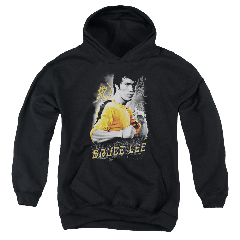 Bruce Lee Yellow Dragon - Youth Hoodie (Ages 8-12) Youth Hoodie (Ages 8-12) Bruce Lee   