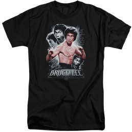Bruce Lee Inner Fury - Men's Tall Fit T-Shirt Men's Tall Fit T-Shirt Bruce Lee   