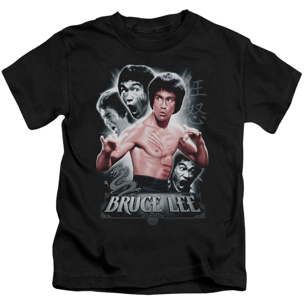 Bruce Lee Inner Fury - Kid's T-Shirt (Ages 4-7) Kid's T-Shirt (Ages 4-7) Bruce Lee   