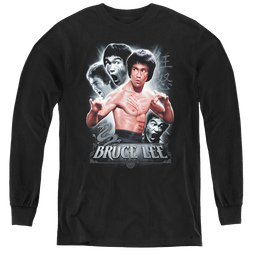 Bruce Lee Inner Fury - Youth Long Sleeve T-Shirt Youth Long Sleeve T-Shirt Bruce Lee   