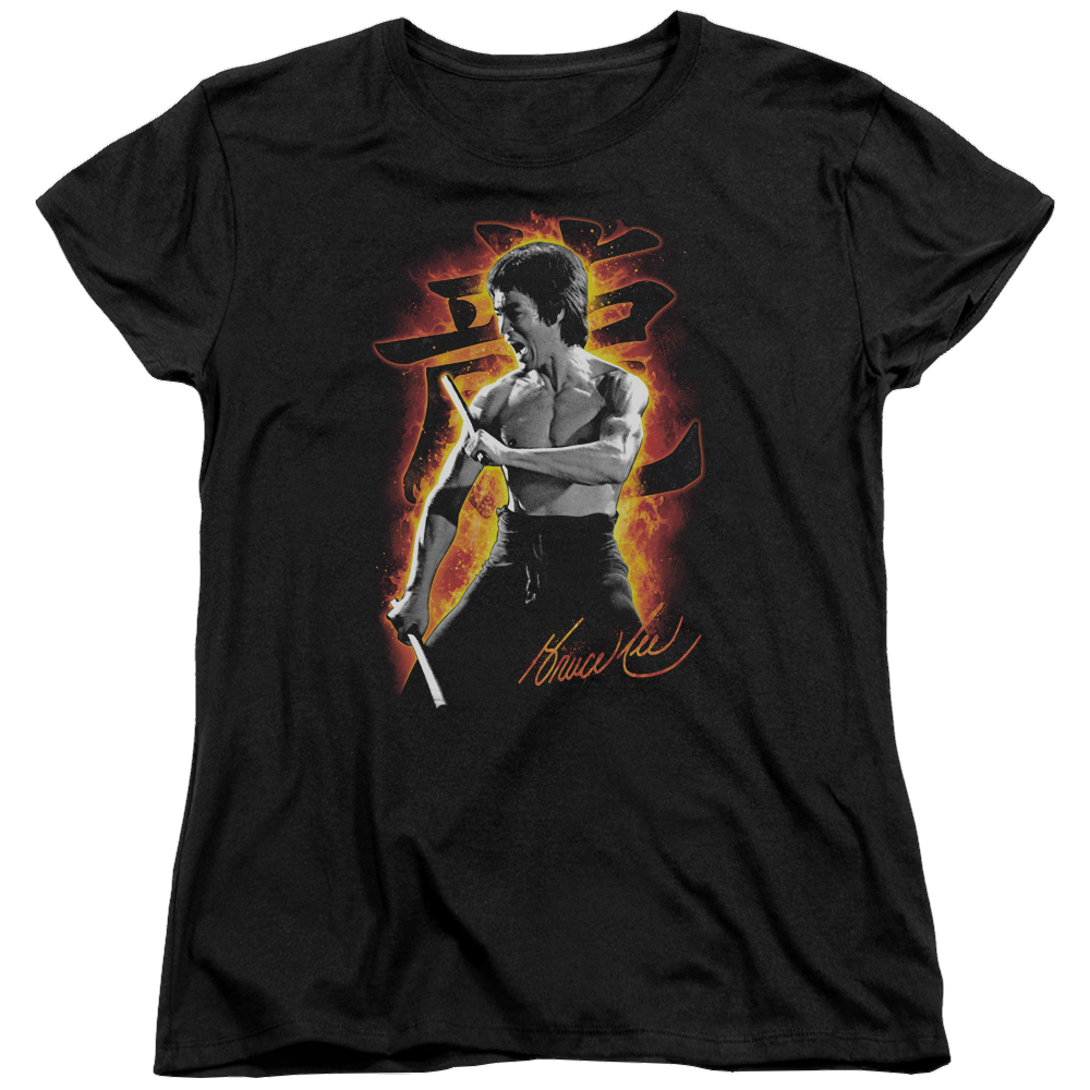 Bruce Lee Dragon Fire - Women's T-Shirt Women's T-Shirt Bruce Lee   